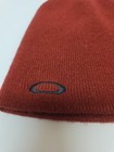 Oakley Beanie Fine Knit Hat Skull Maroon Head-wear Warm Casual Gym Cap 91099a80u