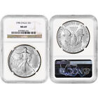 41-pc  1986 - 2025 American Silver Eagle Complete Date Set Ngc Ms69 