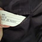 Vintage Unbranded Blazer Youth Size 20 Husky Black Double Breasted