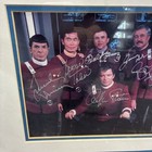 Framed Limited Edition Star Trek Original Cast  7  Signed Autograph Photo Plaque