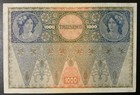 1902 Austria Paper Money - 1 000 Kronen Large Banknote 