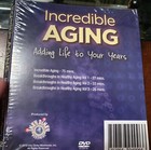 New Sealed Incredible Aging  Adding Life To Your Years 4 Dvd Video Set