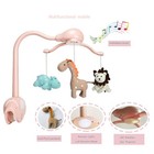 Baby Girl Crib Mobile With Music  Lights  Sounds   Starlight Projection