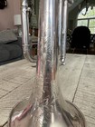 Frank Holton    new Proportion    Cornet     Chicago Era C 1905     Silver Plate     Case