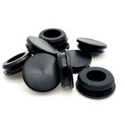 3 4  Rubber Panel Plug Grommets 1 8  Wall 1  Od Top Knockout Hole Cover 10 Pack