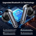 Wireless Earbuds  2025 Bluetooth 5 4 Headphones In Ear With Stereo Deep Bass    