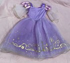 Disney Store Princess Tangled Rapunzel Costume Pretend Play Dress Girl Size 3