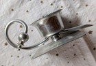 Vintage Candle Chamber Stick Bw Buenilum Hand Wrought Aluminum