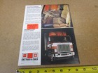 1978 Gmc Astro 95 Semi Truck Sales Brochure 28pg Original Cab Over Literature