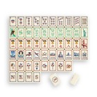 American 250th Anniversary Commemorative Mahjong Tiles Acrylic 160pcs
