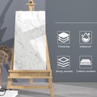40pcs Vinyl Peel And Stick Wall Panels Sticker  Faux White Marble Pattern