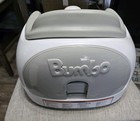 Bumbo Infant Floor Seat Baby Sit Up Chair With Adjustable Harness Grey 