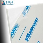 Hdpe King Starboard Plastic Sheet - 3 4  Thick  19mm  - White - 24  X 36 