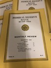Federal Reserve Bank Of New York Monthly Review 1960 11 Issue Lot Finance Money