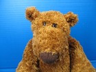 Schlepp Gund  15069 Shaggy Brown Teddy Bear Plush 11  Sitting Stuffed Animal