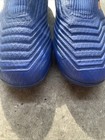 Adidas Predator 18  Cleats - Laceless - Blue red - Mens 8 5 
