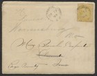 1895  35 1c Sq Cover Wedding Invitation Enclosure Nova Scotia To Missouri Usa
