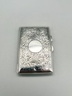 George V Sterling Silver Cigarette Case  Constantine   Floyd  Birmingham  1913