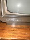 Rare Vtg 1980 Zenith N120c Solid State Portable Television Tv 11 5  Screen B w