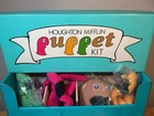 1987 Houghton Mifflin Harcourt Hand Puppet Teacher Kit 4 Puppets curriculum New