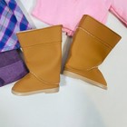 18  American Girl Doll Pretty   Plaid Purple Dress hat boots  Real Me Meet Set