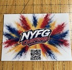 Sophie Cunningham Colorblast Custom Art Card   Sticker - Nyfg Customs