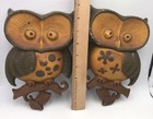 Sexton Cast Wall Art Owls Hanging Decor Set Of 2 Vintage 1970s