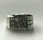 Atocha Coin Ring 925 Sterling Silver Sunken Treasure Shipwreck Jewelry