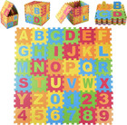 Kids Foam Play Mat  72 Pieces Total  6 25 X 6 25 Inches Interlocking Alphabet An