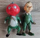 Two Antique Ussr Celluloid Toys Pinocchio And Cipollino 1950