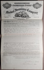 1879 Mutual Insurance Co Policy East Palestine Oh Store Illustrated B1-102