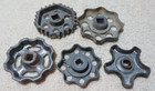 5 Antique Vintage Industrial Valve Handle Water Faucet Knobs Steampunk Robot Art