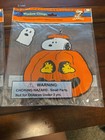 Peanuts Snoopy Halloween Window Clings  Woodstock Jack O Lantern Ghost Kmart 4