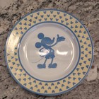 Rare Mickey s Diner Stoneware Dining Set Disney 4 Place Settings 16 Pieces