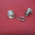 Ssp Griplok   1 4  Od Tube Cap W  Nut   Ferrules Instrument 316 Stainless Steel