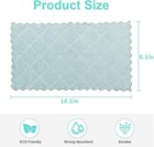 20 Pack Microfiber Cleaning Cloths For Dishes  Kitchen  Bathroom  Car