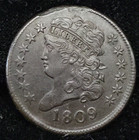 1809 Classic Head Half Cent 1 2c Xf au   Gorgeous Old Us Type Coin   See Pics