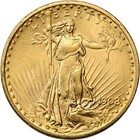 Us Gold  20 Saint-gaudens Double Eagle Ngc Ms66 1908 No Motto Random Label