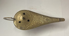 Vintage Solid Brass Antique Aladdin Genie Lamp Incense Holder Burner
