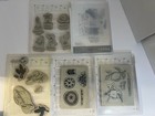 Retired Stampin    Up  Lot Of 5 Peaceful Season Cupcake Petal Parade