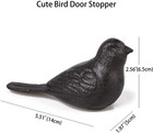 Door Stoppers Floor Decorative Door Stop  Antique Cast Iron Door Stops  Cute Bir