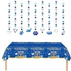 9 Pack Hanukkah Hanging Decorations  4 9ft Long Each  Jewish Chanukah 