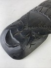 Vintage Tribal Wall Hanging Hand Carved Wooden Mask African Indonesia Bali