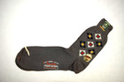 Argyle Socks Hickory Knit 30s 40s Art Deco 7 Argyle Space Ship Lights 9-11 Nwt