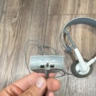 Microsoft Xbox 360 Wired Chat Headset Boom Mic Volume mute 2 5mm Gray white