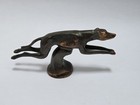 Antique 1930 s Greyhound Ornament Hood Metal Racing Dog Figure 30s Vintage