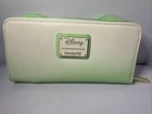 Loungefly Disney Minnie Mouse Pressed Flowers Bow Wallet Exc Condition Green