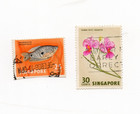 Singapore Postage Stamps 2 Of
