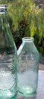 Lot Of 3 Vintage Dr pepper Embossed Classic Soda Bottles  