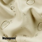Bonzer Waterproof Outdoor Curtain 54x84 Privacy For Patio Cream